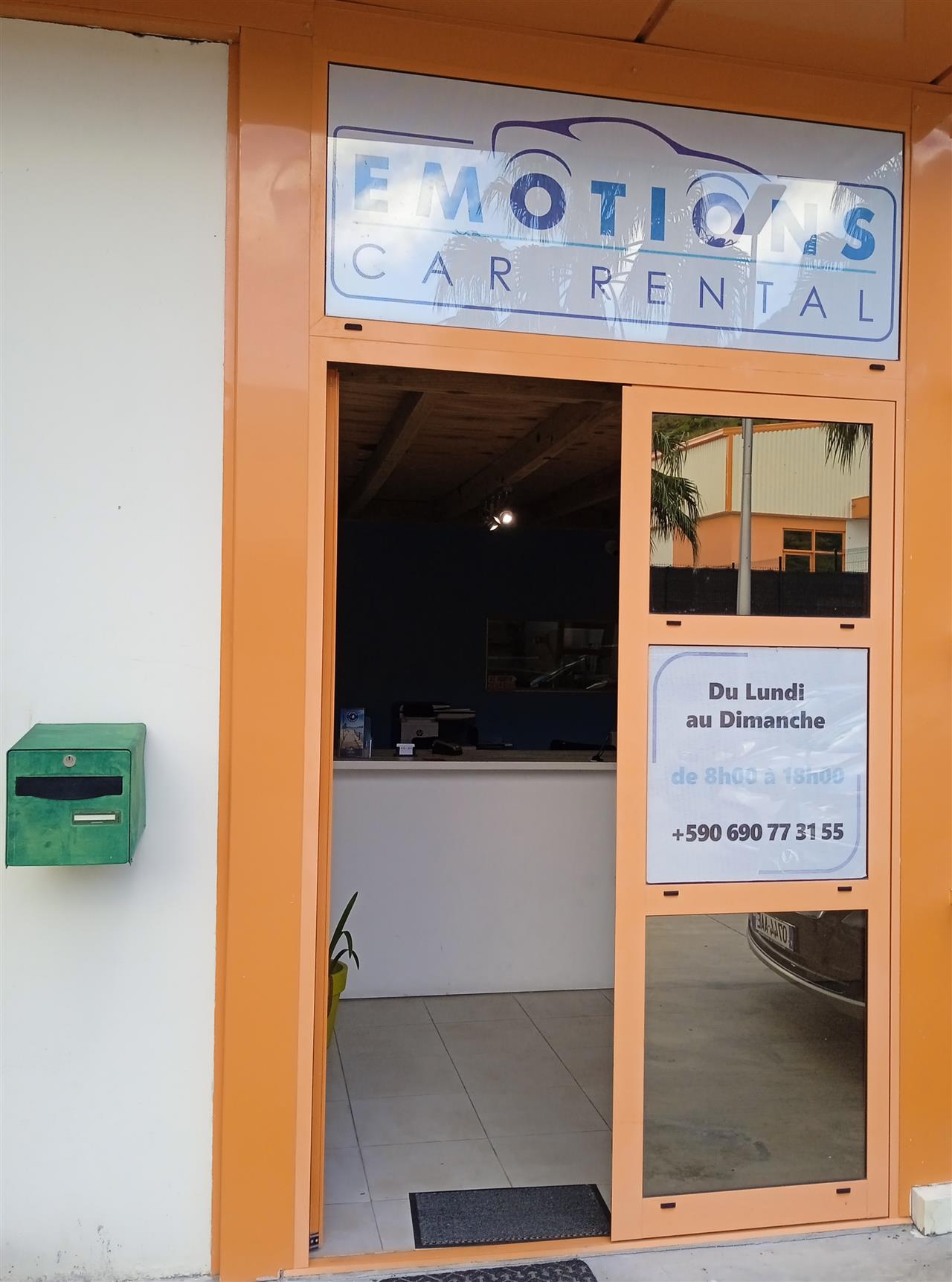 EMOTIONS CAR RENTAL St Martin Caraïbes