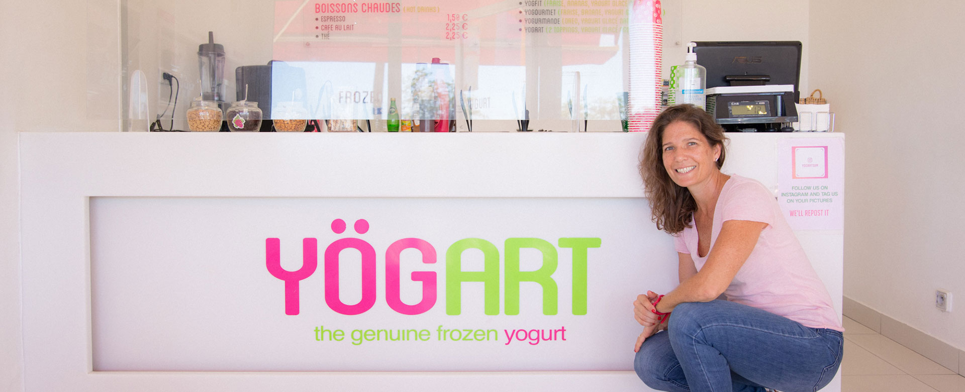 Yogart - Comptoir & Logo