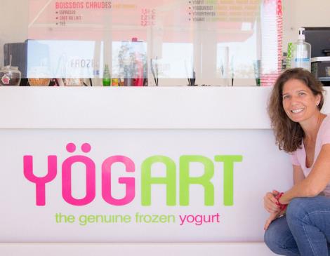 Yogart - Comptoir & Logo