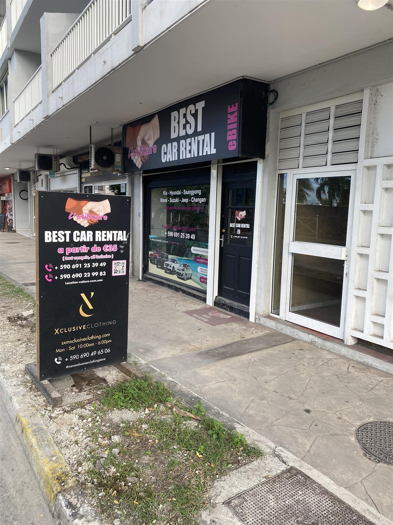 BEST CAR RENTAL St Martin Caraïbes